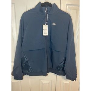 Figs Dark Harbor Sydney Performance Scrub Jacket